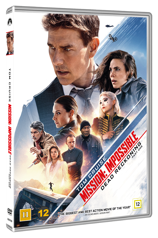 Cover for Mission: Impossible 7 - Dead Reckoning: Part 1 (DVD) (2023)