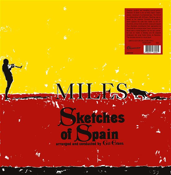 Sketches Of Spain (Numbered Edition) (Clear Vinyl) - Miles Davis - Musiikki - DESTINATION MOON - 8055515235395 - perjantai 26. huhtikuuta 2024