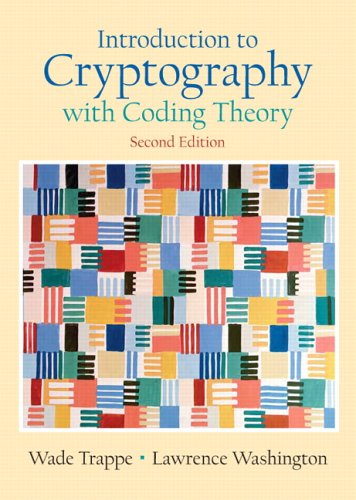 Cover for Wade Trappe · Introduction to Cryptography with Coding Theory (Hardcover bog) (2005)