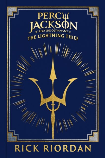 Cover for Rick Riordan · Percy Jackson and the Lightning Thief (Book 1): Deluxe Collector's Edition - Percy Jackson and The Olympians (Gebundenes Buch) (2024)