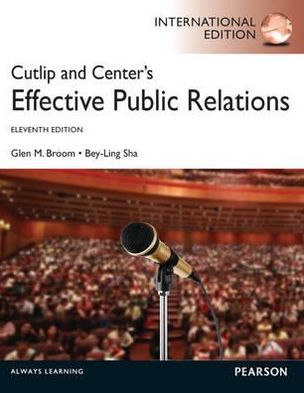 Cover for Glen Broom · Cutlip and Center's Effective Public Relations: International Edition (Paperback Book) (2012)