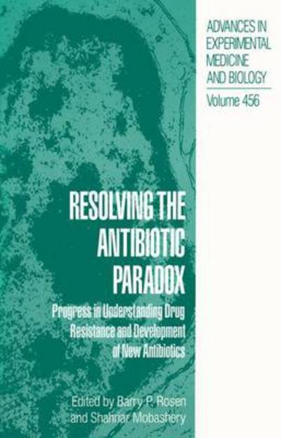 Cover for Resolving the Antibiotic Paradox (Hardcover Book) (1999)