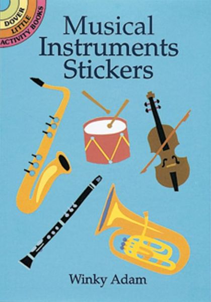 Adam Winky · Musical Instruments Stickers - Little Activity Books (MERCH) (2000)