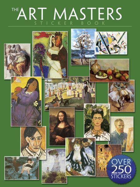 Cover for Dover Dover · The Art Masters Sticker Book: Over 250 Stickers (Paperback Book) (2016)
