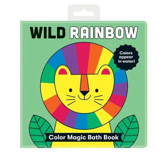 Cover for Mudpuppy · Wild Rainbow Color Magic Bath Book (Kartonbuch) (2021)
