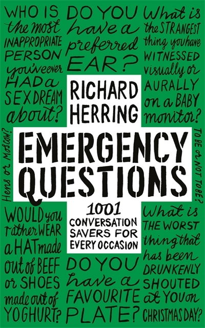 Cover for Richard Herring · Emergency Questions 1001 ConversationSavers for Any Situation By Richard Herring Hardback (N/A) (2018)