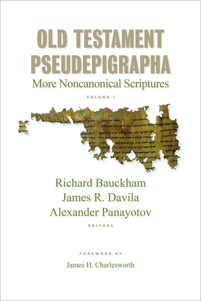 Cover for Richard Bauckham · Old Testament Pseudepigrapha: More Noncanical Scriptures (Innbunden bok) (2013)