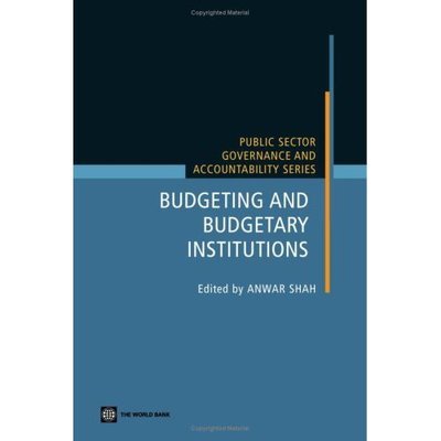 Cover for Anwar Shah · Budgeting and Budgetary Institutions (Paperback Bog) (2007)