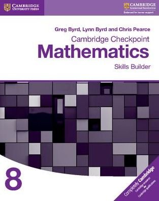 Cover for Greg Byrd · Cambridge Checkpoint Mathematics Skills Builder Workbook 8 (Paperback Book) (2017)
