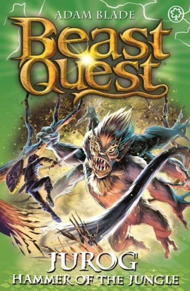 Cover for Adam Blade · Beast Quest: Jurog, Hammer of the Jungle: Series 22 Book 3 - Beast Quest (Paperback Bog) (2018)