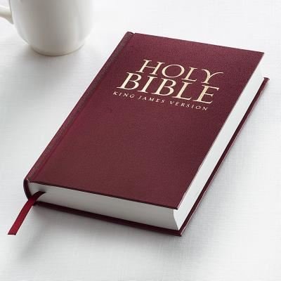 Cover for Christian Art Publishers · KJV Holy Bible, Pew and Worship Bible, Burgundy Hardcover Bible w/Ribbon Marker, Red Letter Edition, King James Version (Inbunden Bok) (2013)