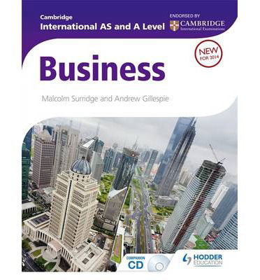 Cover for Malcolm Surridge · Cambridge International AS and A Level Business (Paperback Book) (2014)