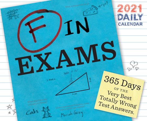 Cover for Richard Benson · F in Exams 2021 Daily Calendar (Calendar) (2020)