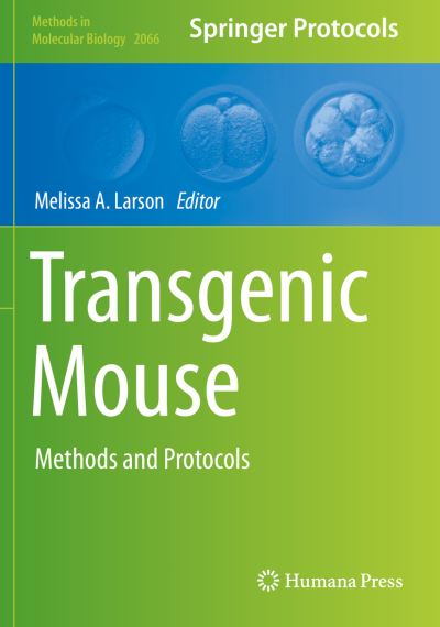 Cover for Transgenic Mouse: Methods and Protocols - Methods in Molecular Biology (Paperback Book) [2020 edition] (2020)