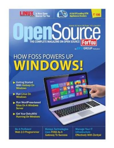 Cover for Efy Enterprises Pvt Ltd · Open Source for You, June 2014 (Taschenbuch) (2014)