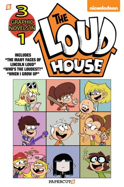 The Loud House 3-in-1 #4 - Loud House Creative Team - Books - Papercutz - 9781545806395 - April 27, 2021