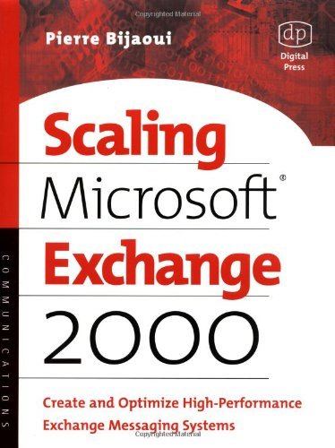 Cover for Bijaoui, Pierre (Solution Architect, HP Services, France) · Scaling Microsoft Exchange 2000: Create and Optimize High-Performance Exchange Messaging Systems - HP Technologies (Taschenbuch) (2002)
