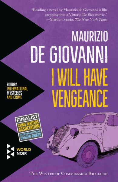 Cover for Maurizio de Giovanni · I Will Have Vengeance (Paperback Book) (2018)