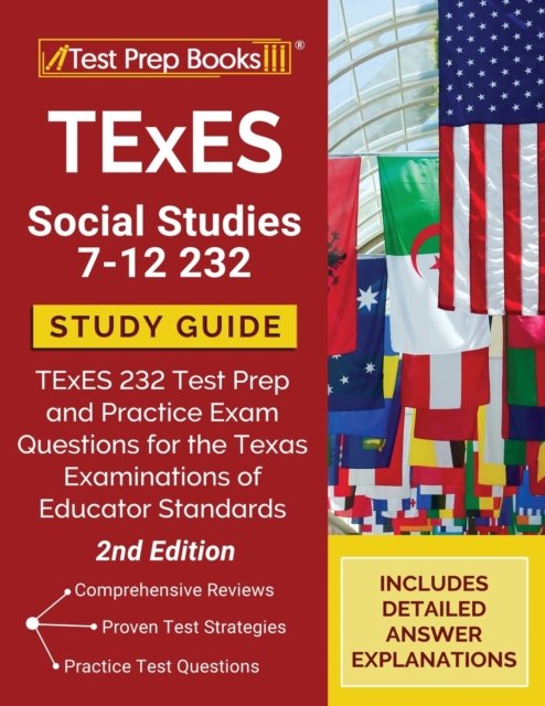 Cover for Tpb Publishing · TExES Social Studies 7-12 Study Guide (Pocketbok) (2020)