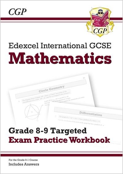 Cover for CGP Books · New Edexcel International GCSE Maths Grade 8-9 Exam Practice Workbook: Higher (with Answers) - CGP IGCSE Maths (Paperback Bog) (2023)