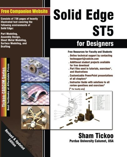 Cover for Prof. Sham Tickoo · Solid Edge St5 for Designers (Paperback Book) (2014)