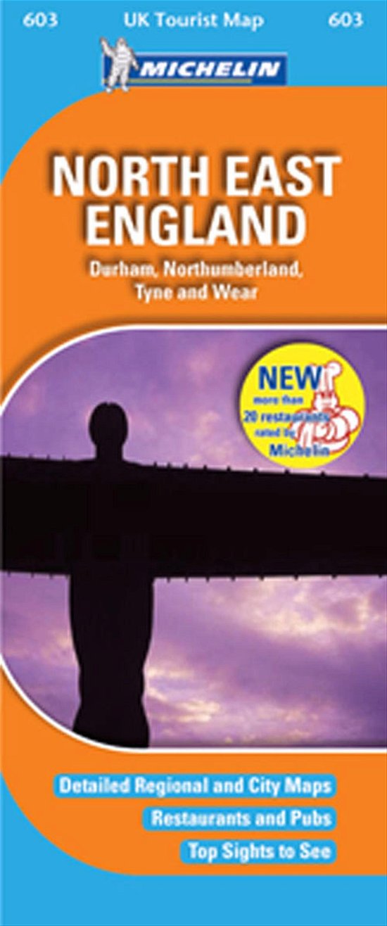 North East England - UK Tourist Maps - Michelin - Bøger - Michelin Editions des Voyages - 9782067143395 - 1. april 2009