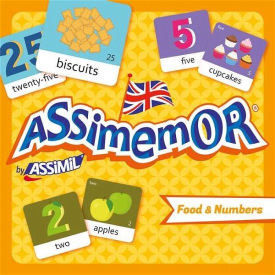 Cover for Assimil · Assimemor (kinderspiel), Food &amp; Numbers (MERCH) (2015)