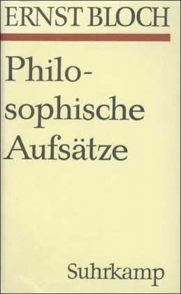 Cover for Ernst Bloch · Gesamtausg.ln.10 AufsÃ¤tze (Book)