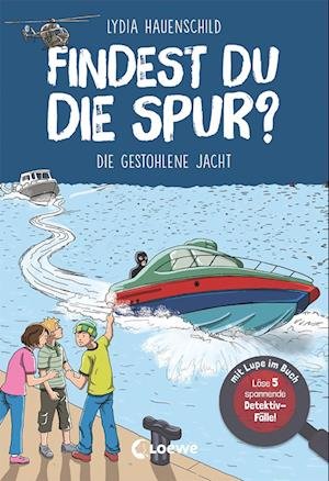 Cover for Lydia Hauenschild · Findest du die Spur? - Die gestohlene Jacht (Taschenbuch) (2022)