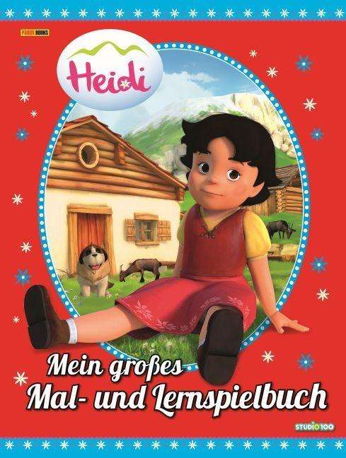 Mein großes Mal- und Lernspielbu - Heidi - Boeken -  - 9783833233395 - 