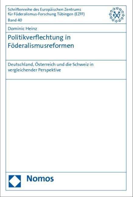 Cover for Heinz · Politikverflechtung in Föderalism (Buch) (2013)