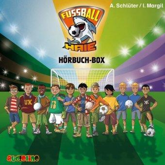 Cover for Schlüter, Andreas; Margil, Ire · SchlÃ¼ter:fuÃŸball-haie HÃ¶rbuch-box,cd (CD)