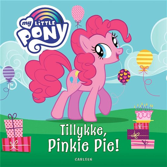 Cover for Hasbro · Tillykke, Pinkie Pie! (Papbog) [1. udgave] (2021)