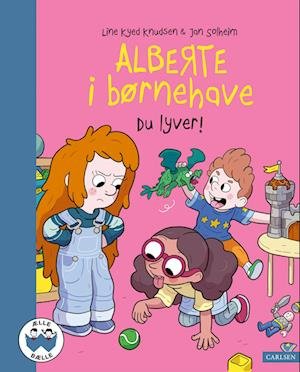 Cover for Line Kyed Knudsen · Alberte i børnehave: Alberte i børnehave - Du lyver! (Gebundesens Buch) [1. Ausgabe] (2024)