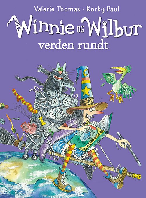 Cover for Valerie Thomas · Winnie &amp; Wilbur: Winnie og Wilbur verden rundt (Gebundesens Buch) [1. Ausgabe] (2020)