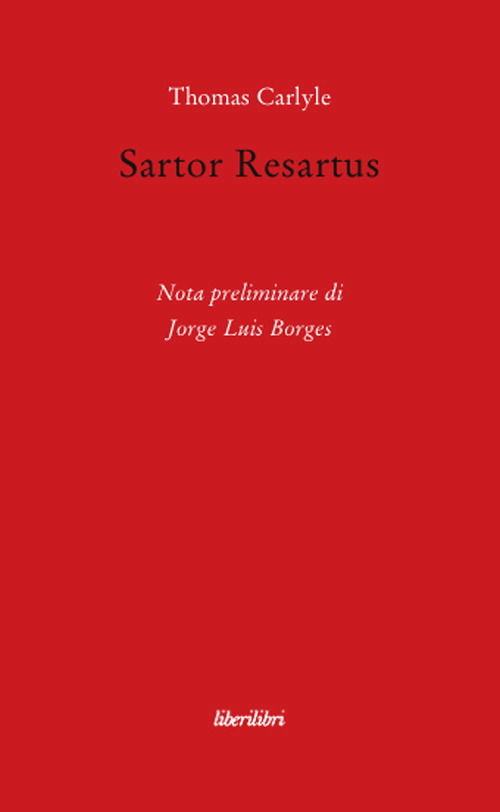 Cover for Thomas Carlyle · Sartor Resartus (Book)