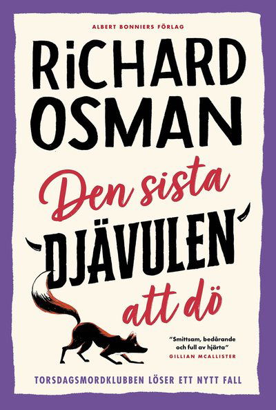 Cover for Richard Osman · Den siste djävulen att dö (Gebundesens Buch) (2023)