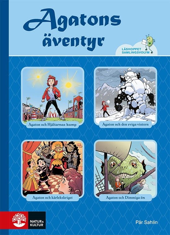 Cover for Pär Sahlin · Läshoppet samlingsvolym Agatons äventyr (Gebundesens Buch) (2023)