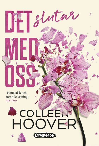 Cover for Colleen Hoover · Det slutar med oss (Paperback Book) (2019)