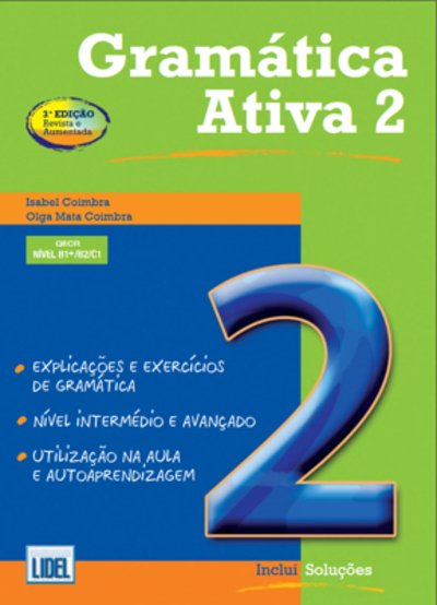 Cover for Isabel Coimbra · Gramatica Ativa 2 - Portuguese course - with audio download: B1+/B2/C1 (Paperback Book) (2022)