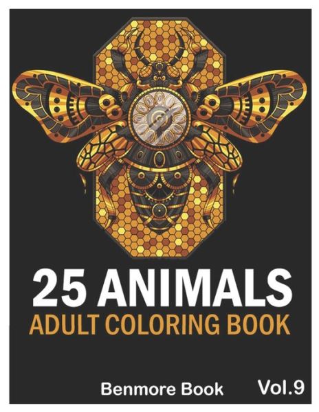 Cover for Benmore Book · 25 Animals (Paperback Book) (2020)