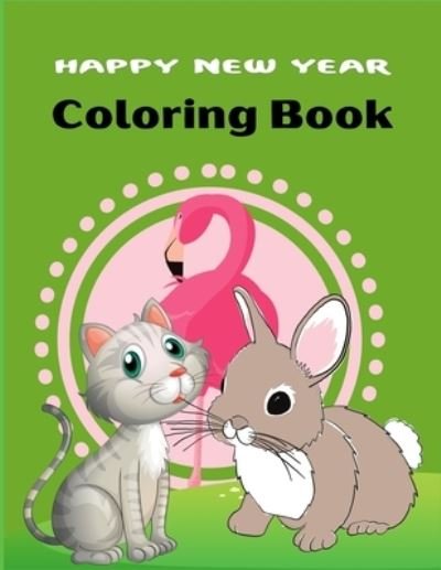 Cover for Ensumongr Publications · HAPPY NEW YEAR Coloring Book (Pocketbok) (2020)