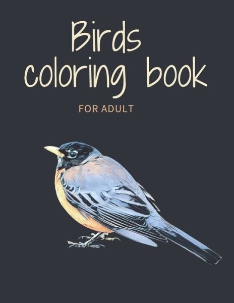 Cover for Gojlo Gifts For You · Birds coloring book (Pocketbok) (2020)