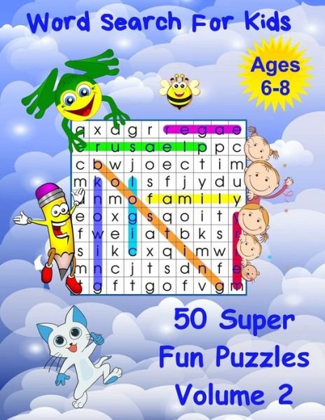 Cover for Debi Kirk · Word Search For Kids Ages 6-8 Volume 2 (Taschenbuch) (2020)