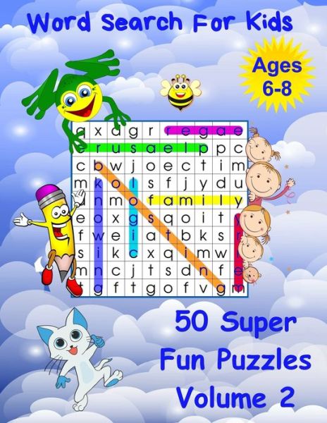 Cover for Debi Kirk · Word Search For Kids Ages 6-8 Volume 2 (Taschenbuch) (2020)