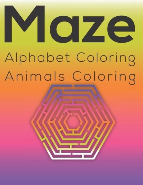 Cover for Modar Saif · Maze Coloring (Paperback Book) (2020)