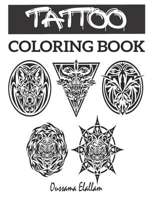 Cover for Oussama Elallam · Tattoo Coloring Book (Paperback Book) (2020)