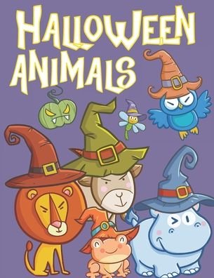 Cover for Bee Art Press · Halloween Animals (Paperback Book) (2020)