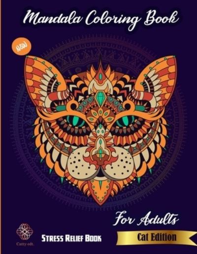 Cover for Catty Publications · Mandala Coloring Book For Adults (Paperback Book) (2021)