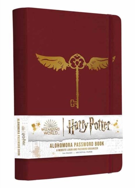 Harry Potter: Alohomora Password Book: A Website and Password Organizer - Insight Editions - Books - Insight Editions - 9798886631395 - June 6, 2023